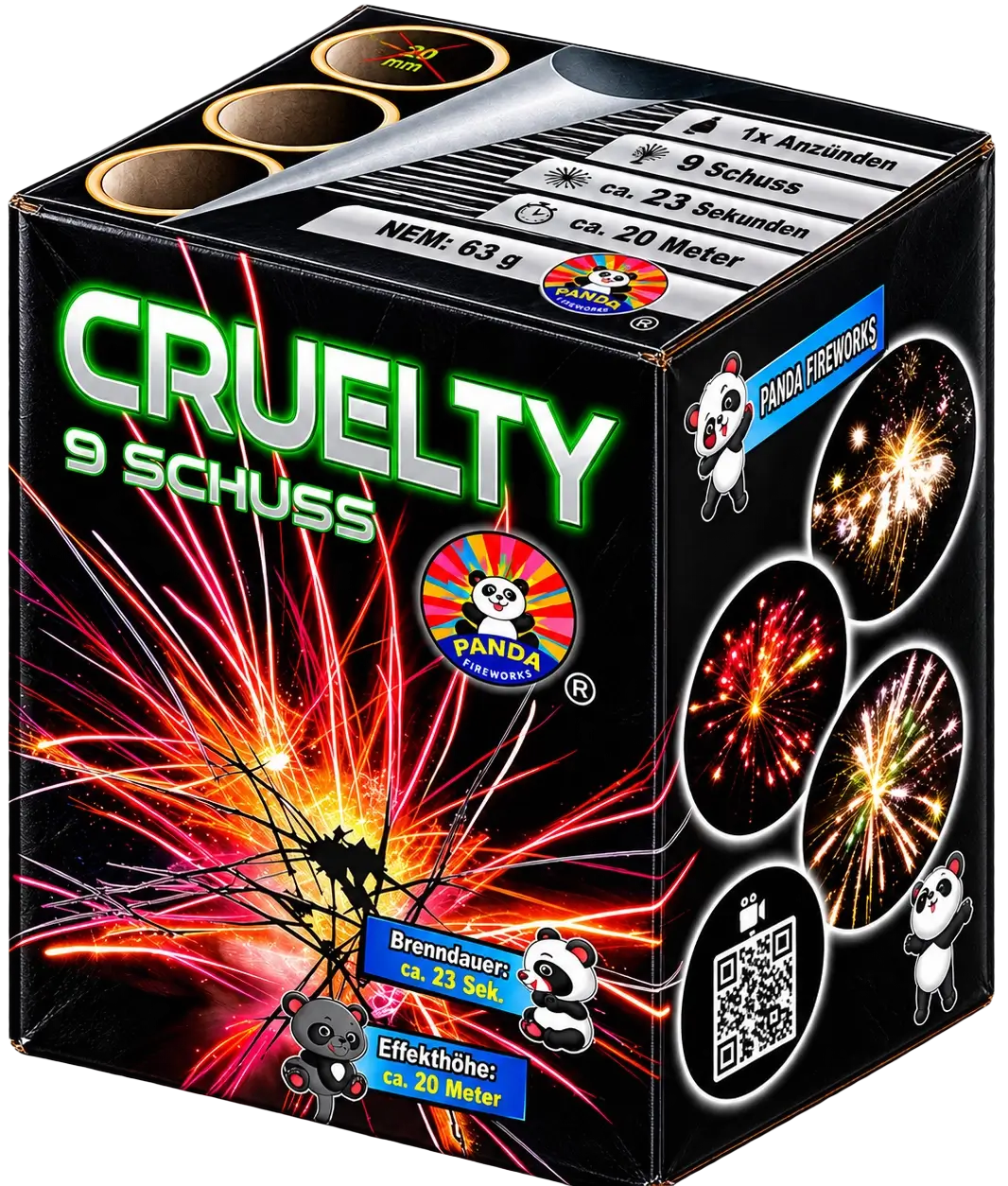 Batterijen Panda Cruelty