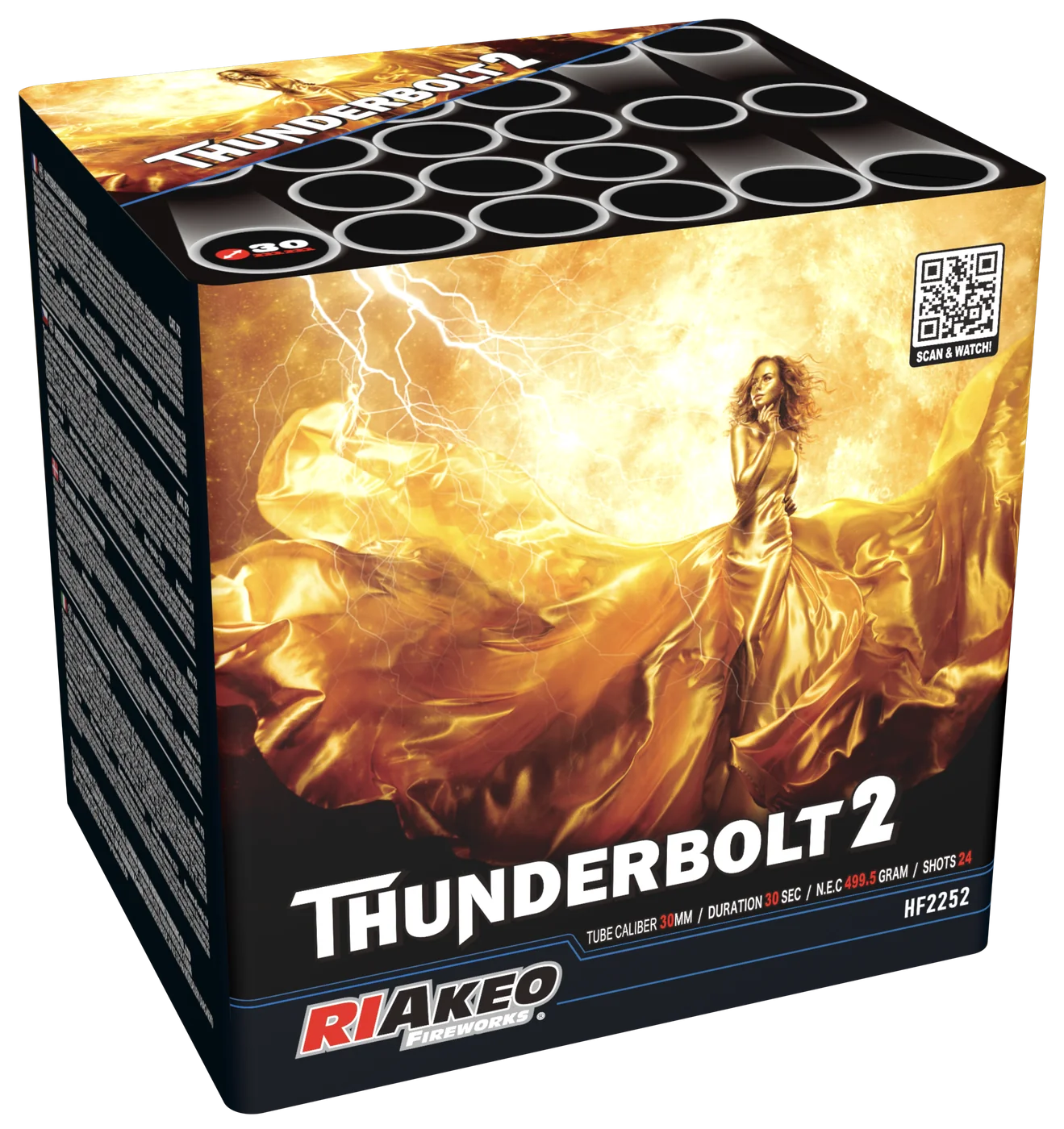 Batterijen Riakeo Thunderbolt 2