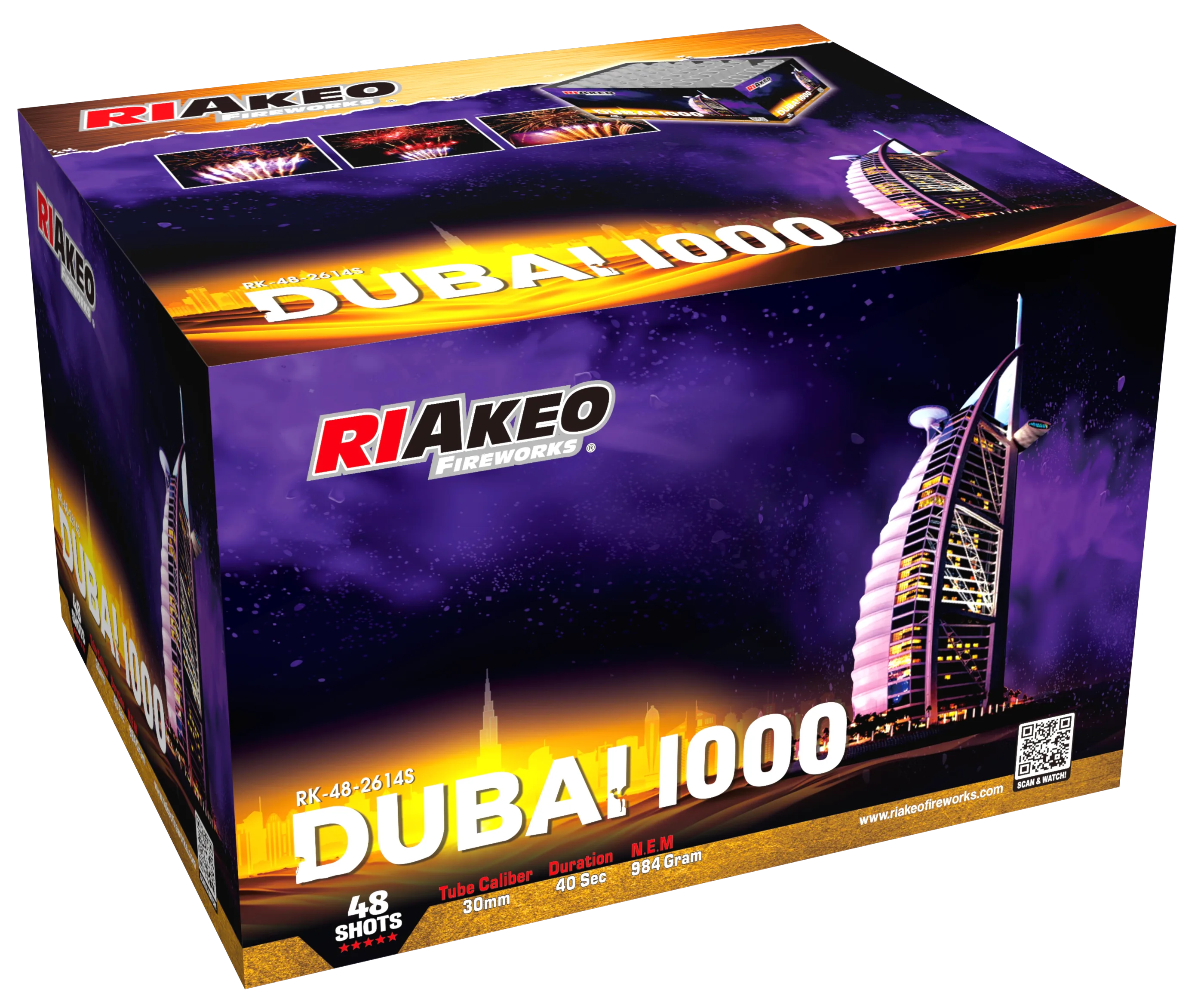 Batterijen Riakeo Dubai 1000