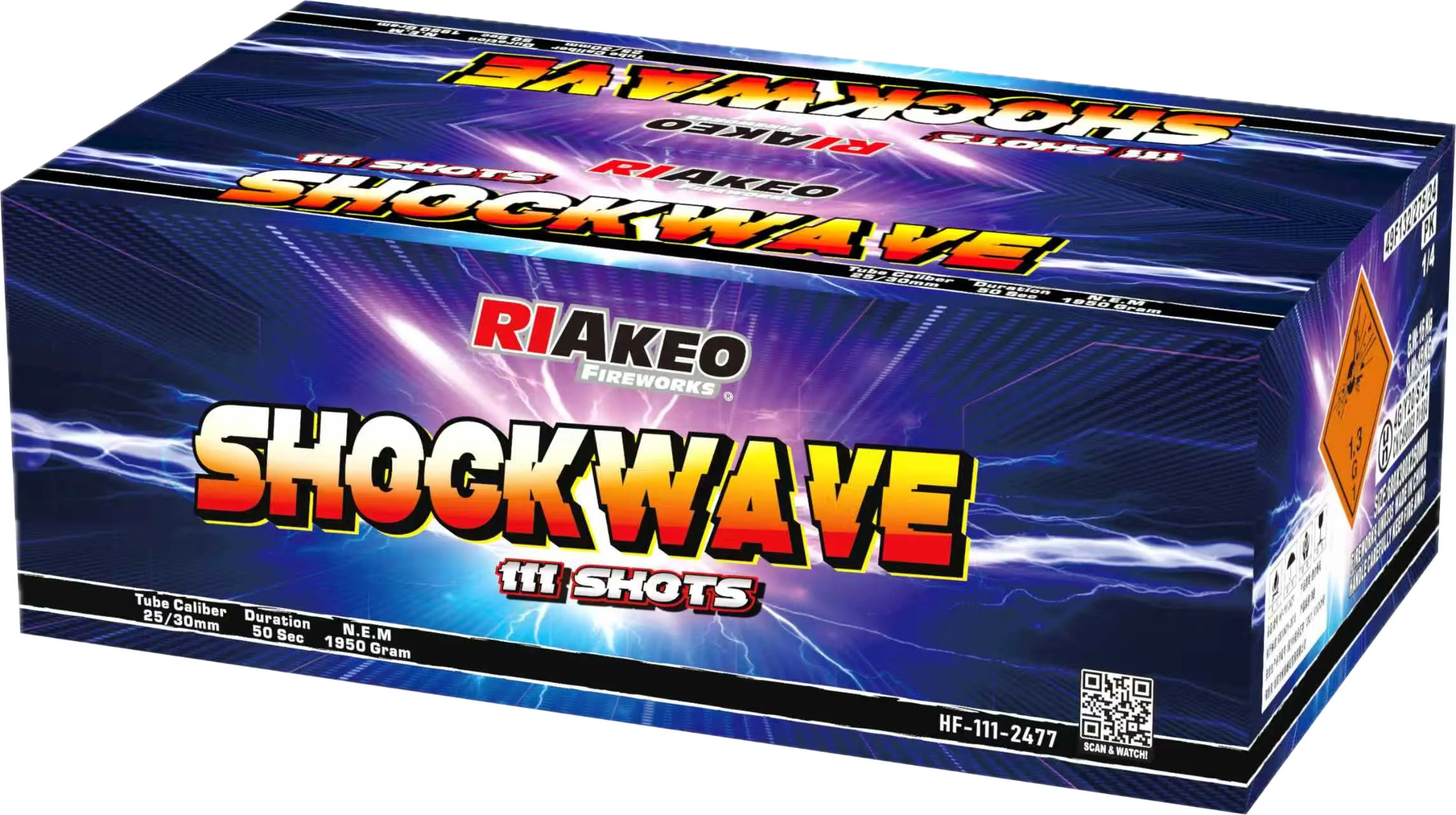 Batterijen Riakeo Shockwave