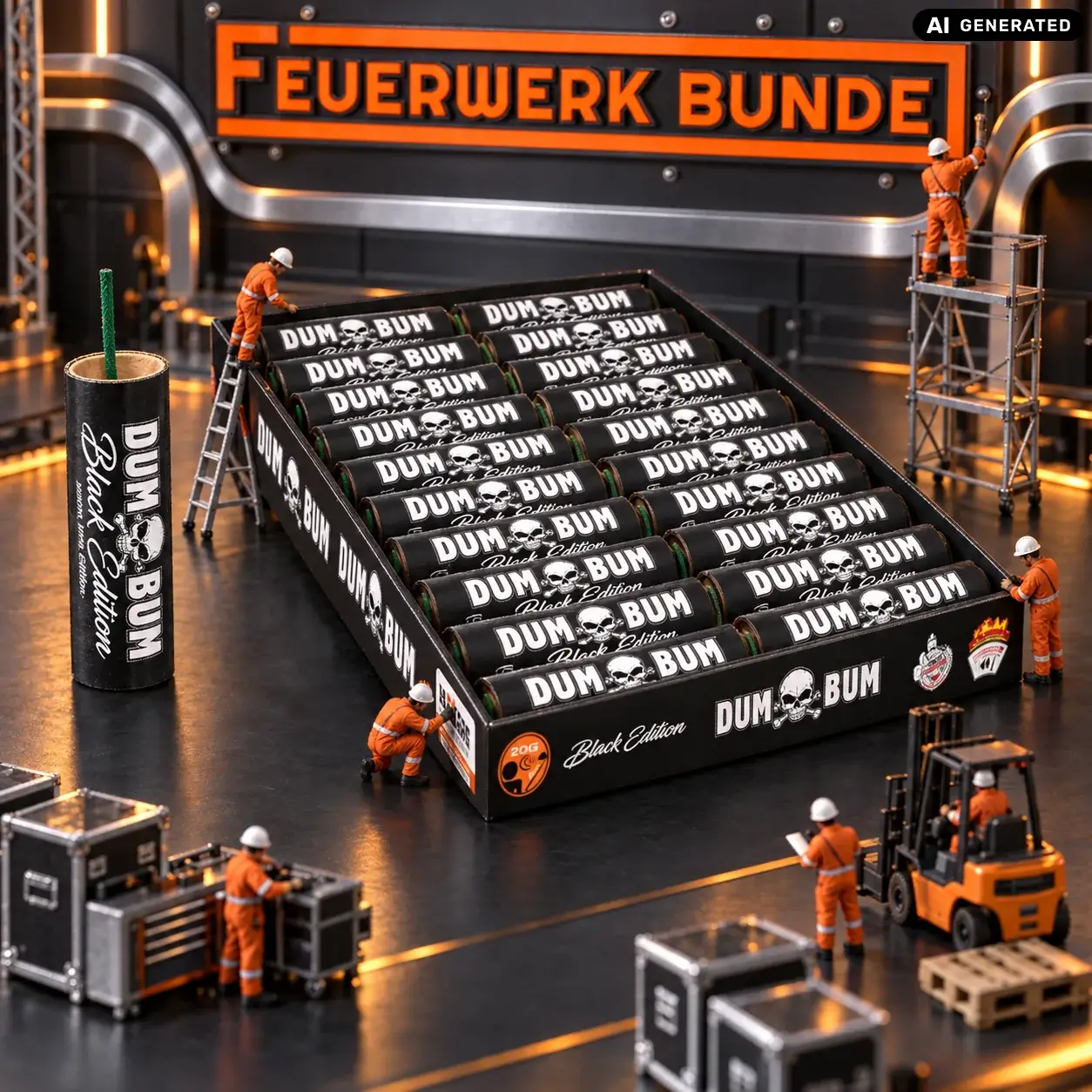 DumBum Black Edition 120 dB