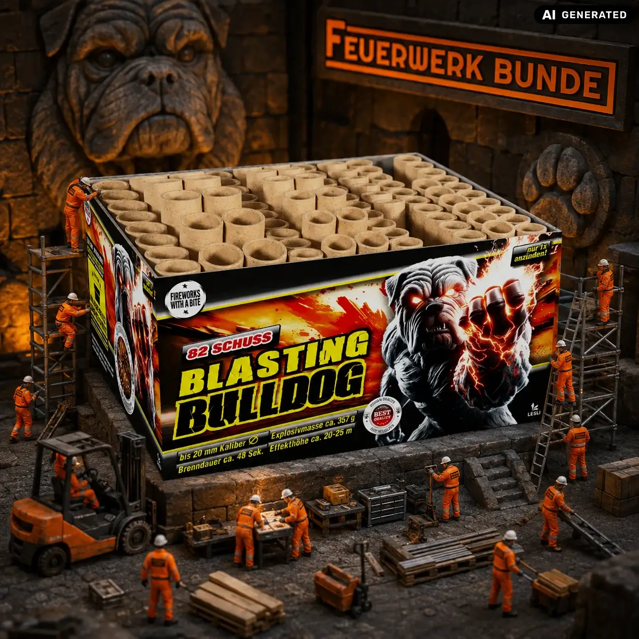 Blasting Bulldog