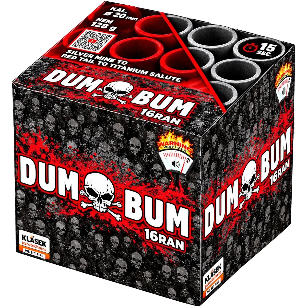 Batterijen Klasek DumBum 16 Shot