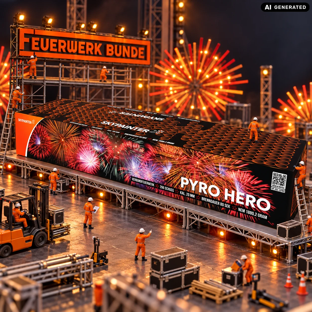 Pyro Hero 266 schoten