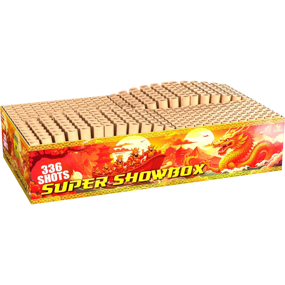 Batterijen Lesli Super Showbox 336 Shots