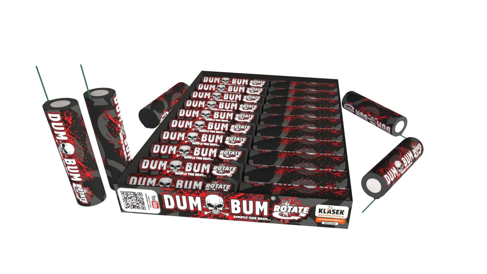 F1-vuurwerk Klasek Rotate DumBum