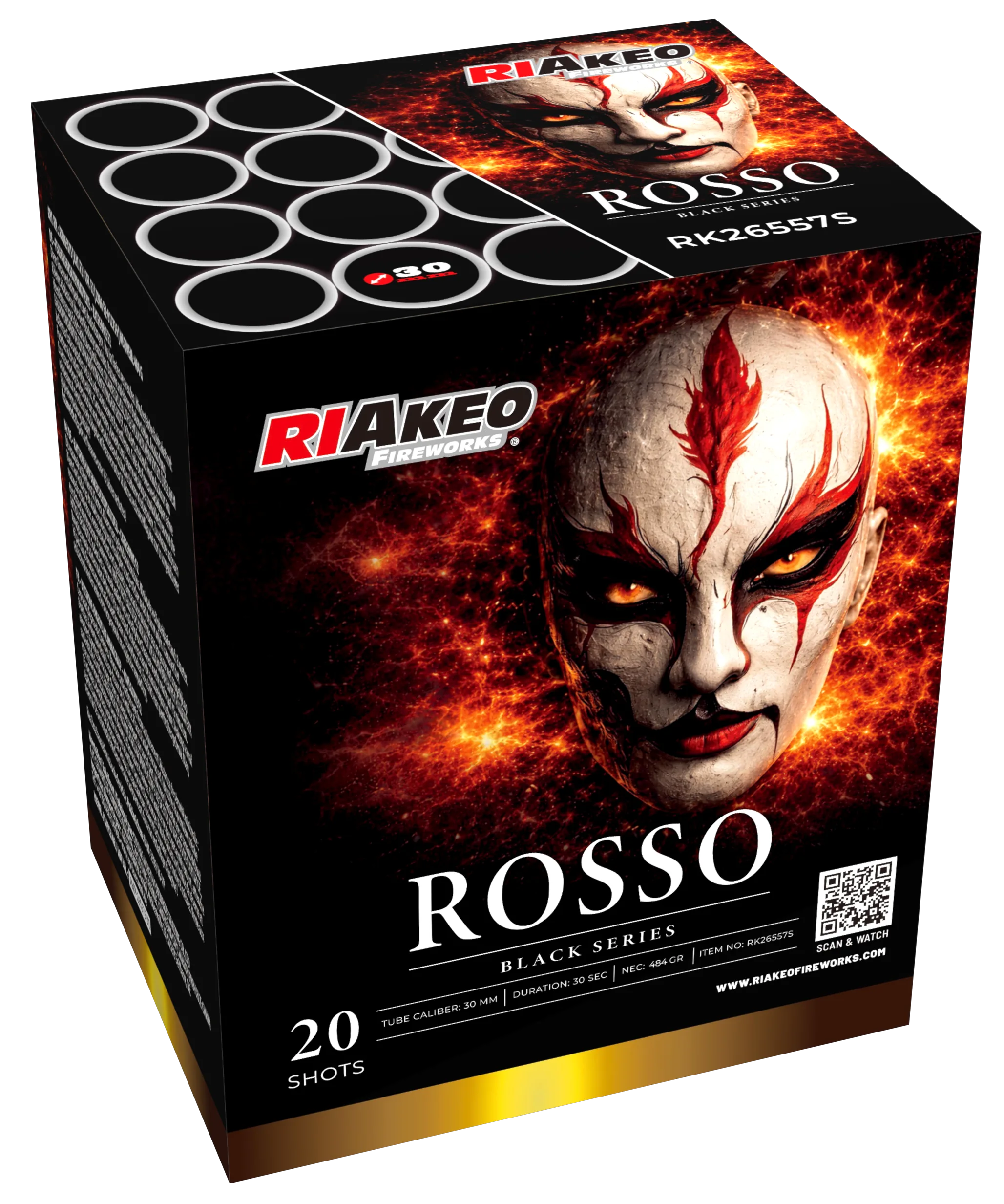 Batterijen Riakeo Rosso
