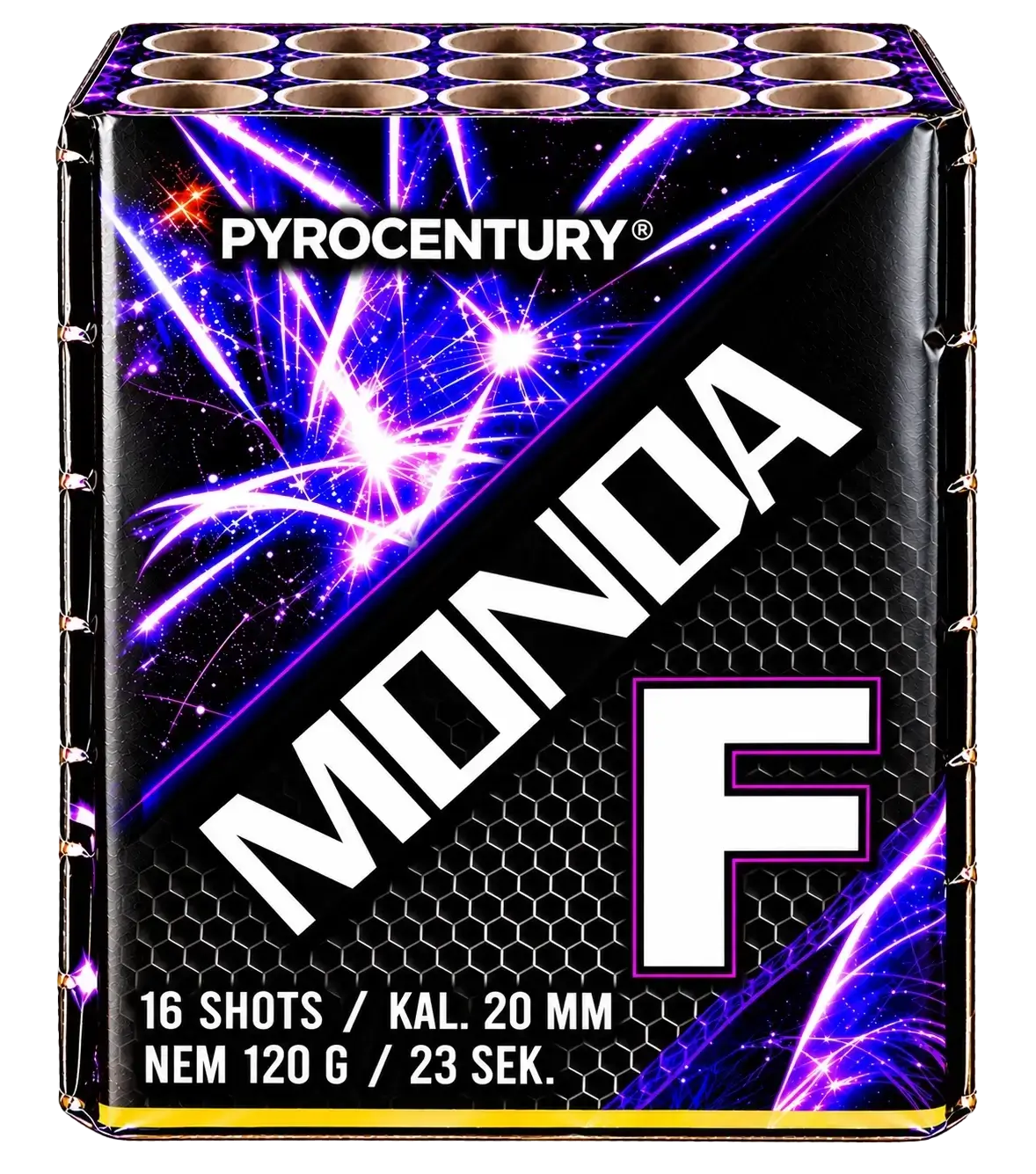 Batterijen Pyrocentury Monda F