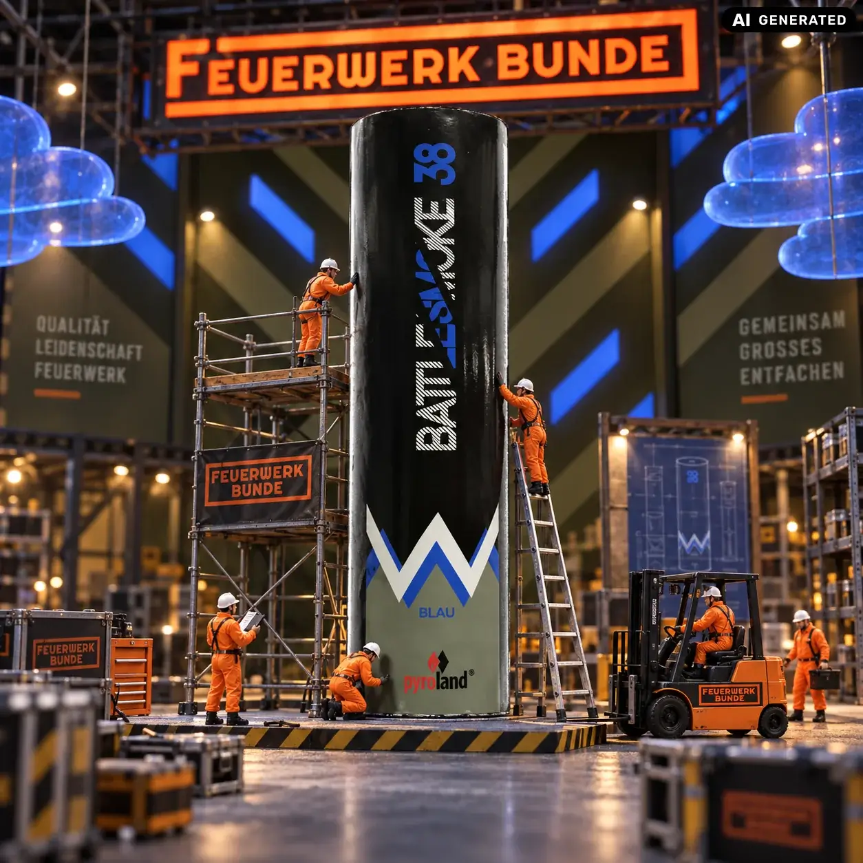 Battlesmoke Blau