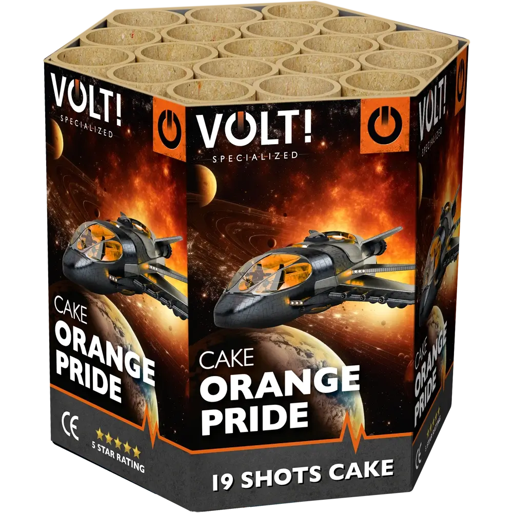 Batterijen Volt Orange Pride