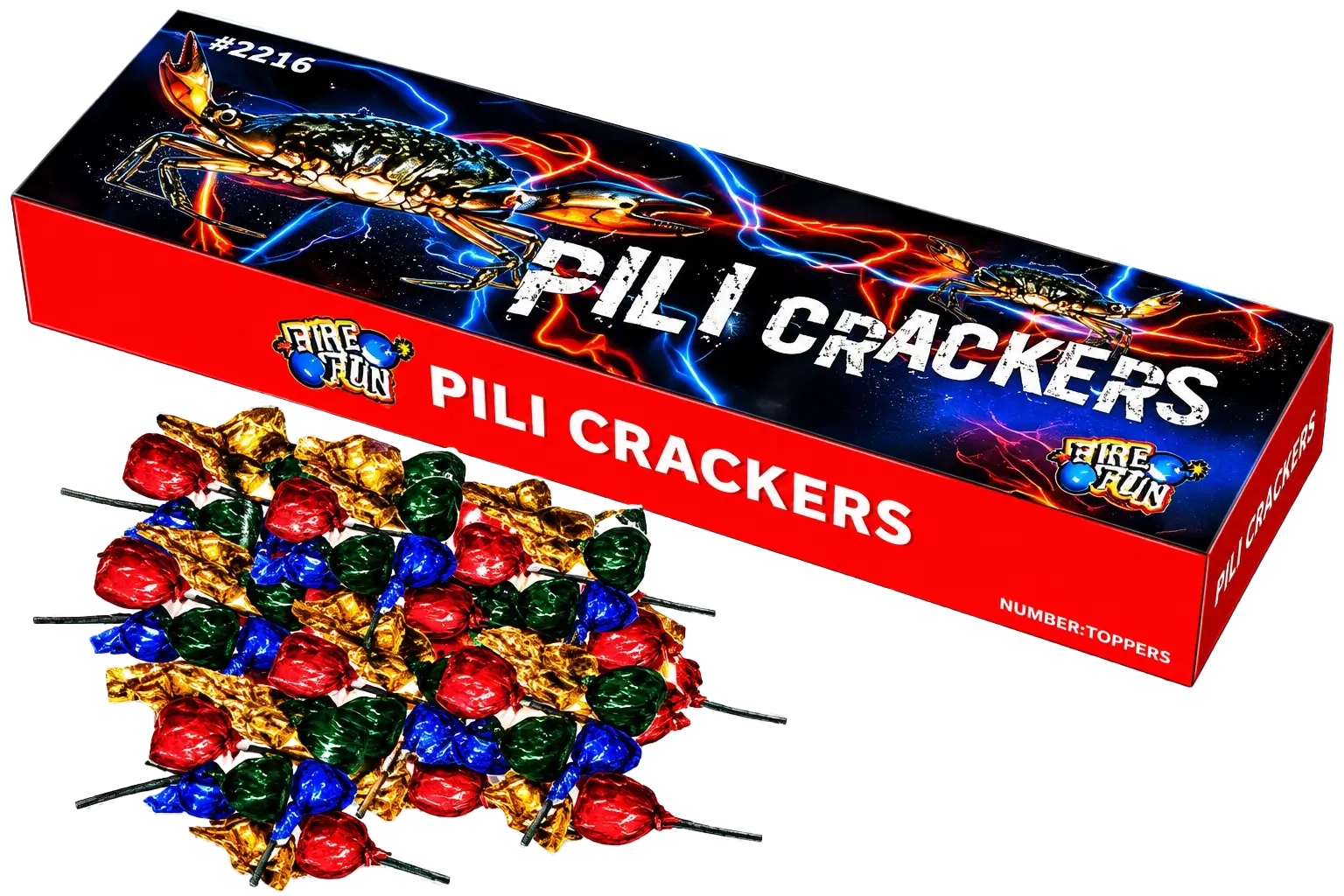 Knalvuurwerk Pili Crackers